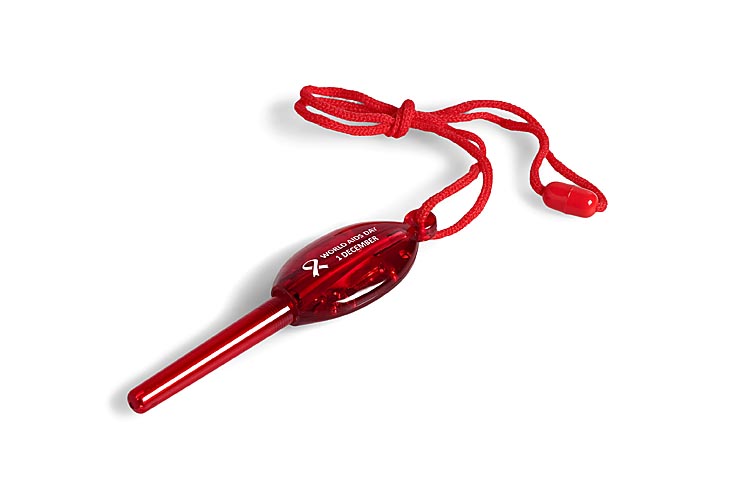 Aids Day Necklace Pen